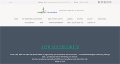 Desktop Screenshot of aandbaccessories.com